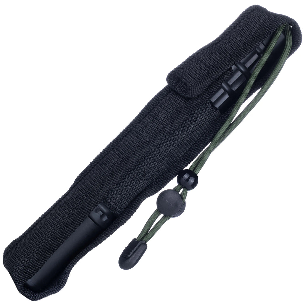 Bâton Télescopique de Sécurité 55,5 cm — Compact & Poignée Ergonomique