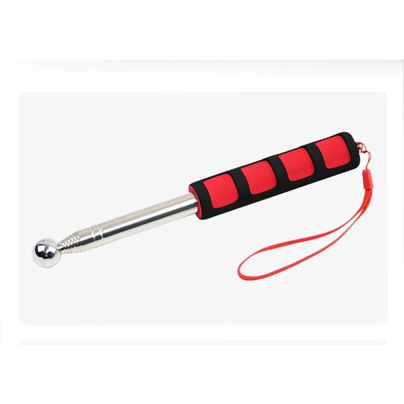 Marteau Brise-Vitre Télescopique 2-en-1 — Coupe-Ceinture & Évacuation d'Urgence
