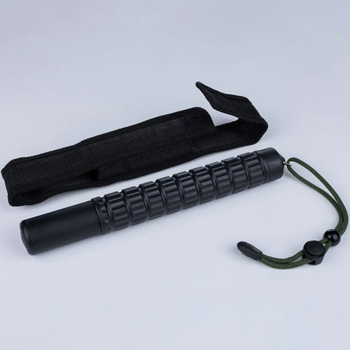 Bâton Télescopique de Sécurité 55,5 cm — Compact & Poignée Ergonomique