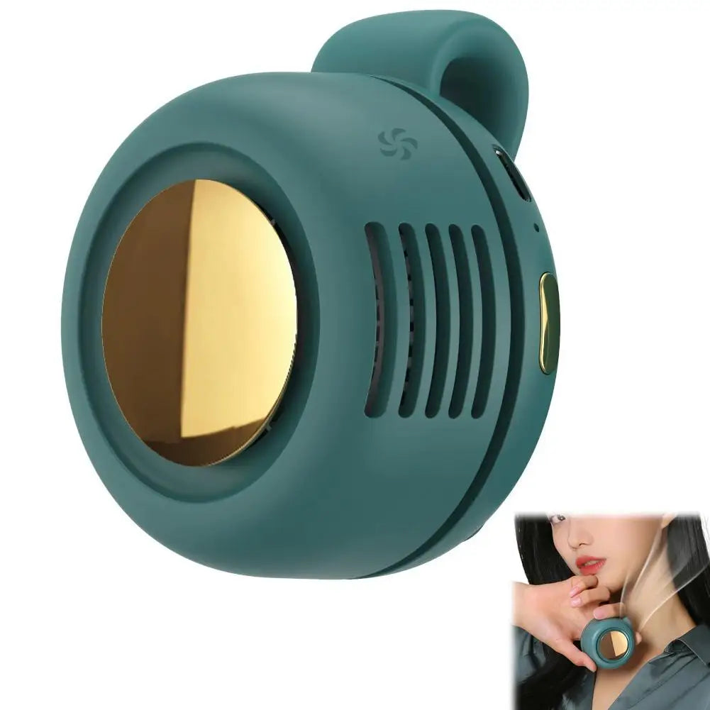 Mini Ventilateur Portable à Clip — Rechargeable USB-C, 5h d'Autonomie